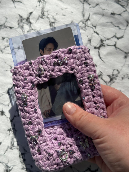 Purple Royalty Kpop Photocard Holder