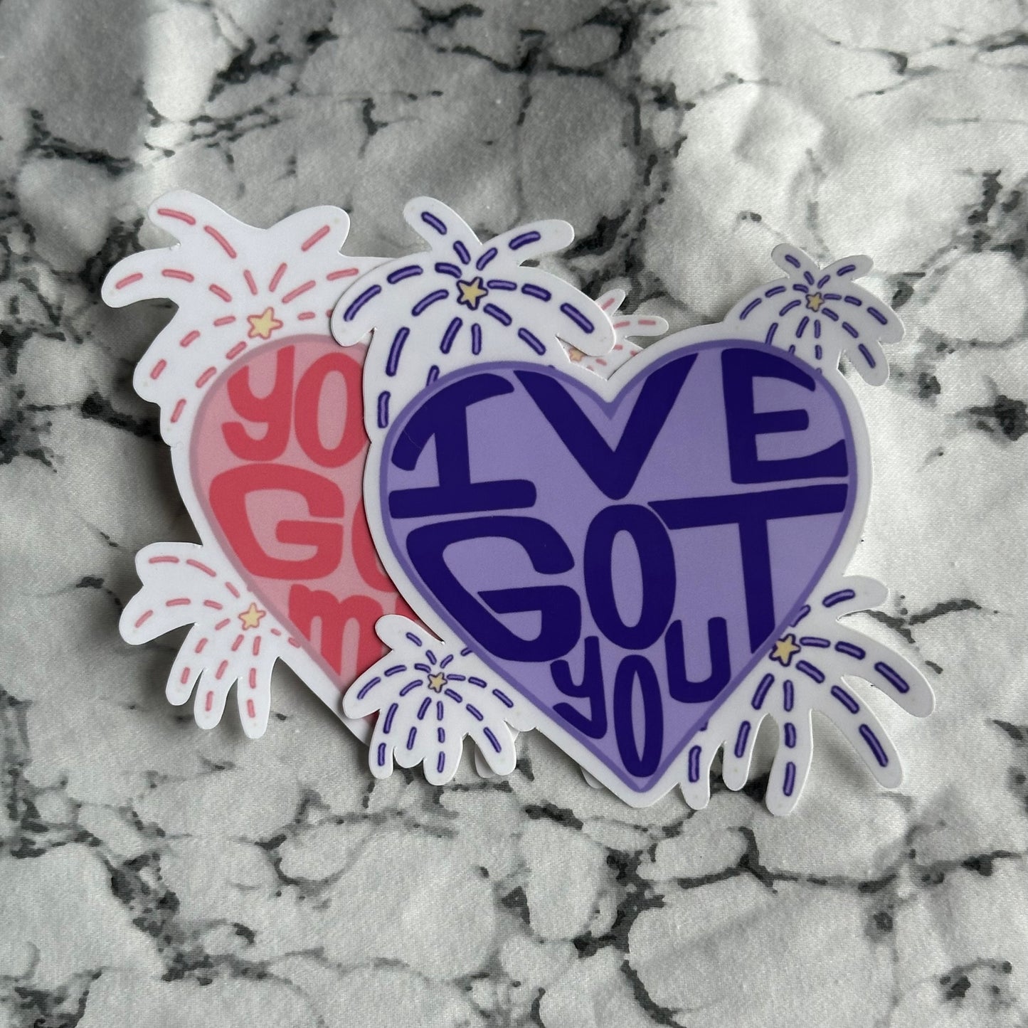 Mikrokosmos inspired stickers