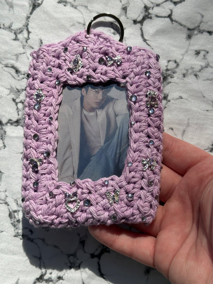Purple Royalty Kpop Photocard Holder