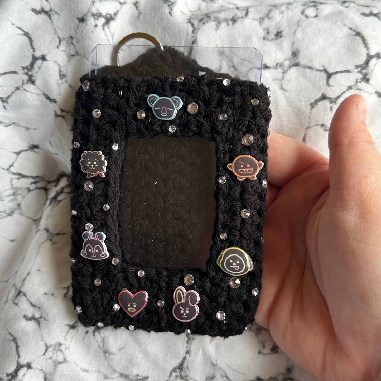 BT21 Neon Sign OT7 Photocard Holder