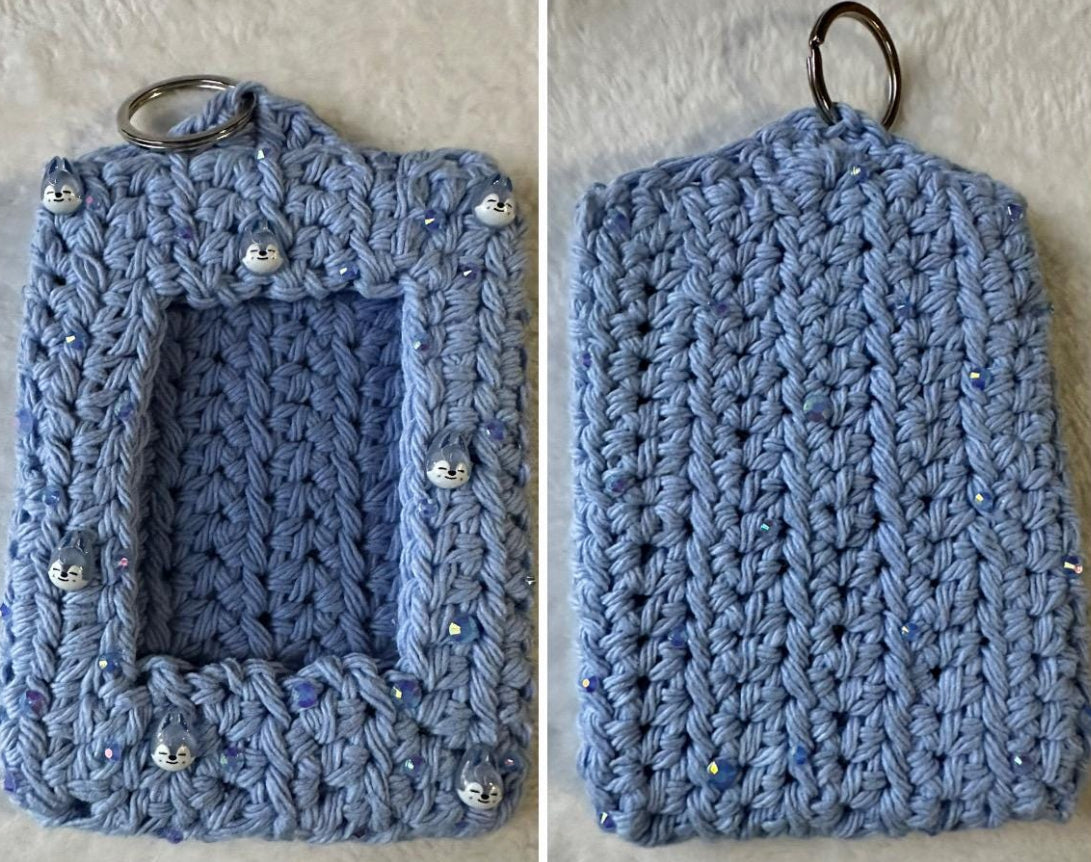SKZOO StrayKids Fan Made Merch Photocard Holders / Handmade / Crochet / Bedazzled / Subtle Merch