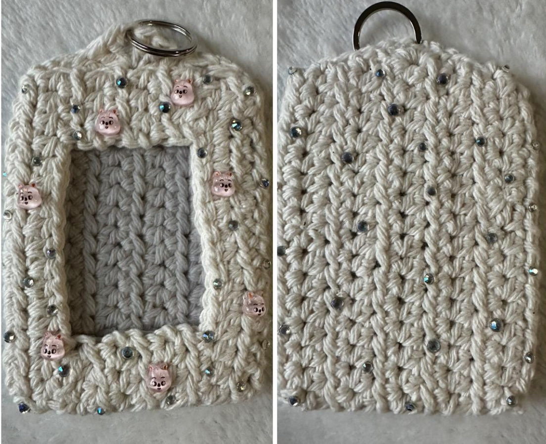 SKZOO StrayKids Fan Made Merch Photocard Holders / Handmade / Crochet / Bedazzled / Subtle Merch