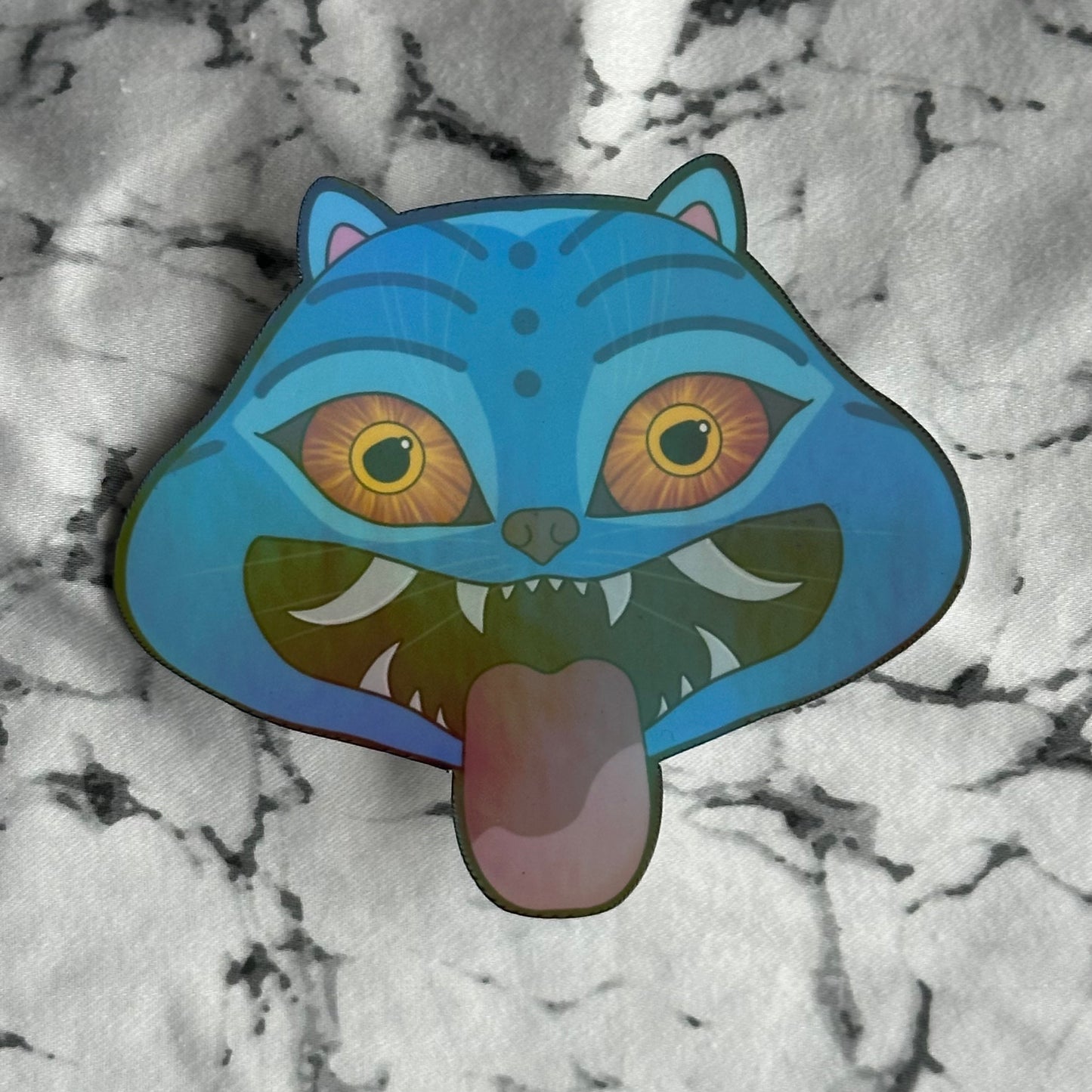 Derpy Tiger Sticker