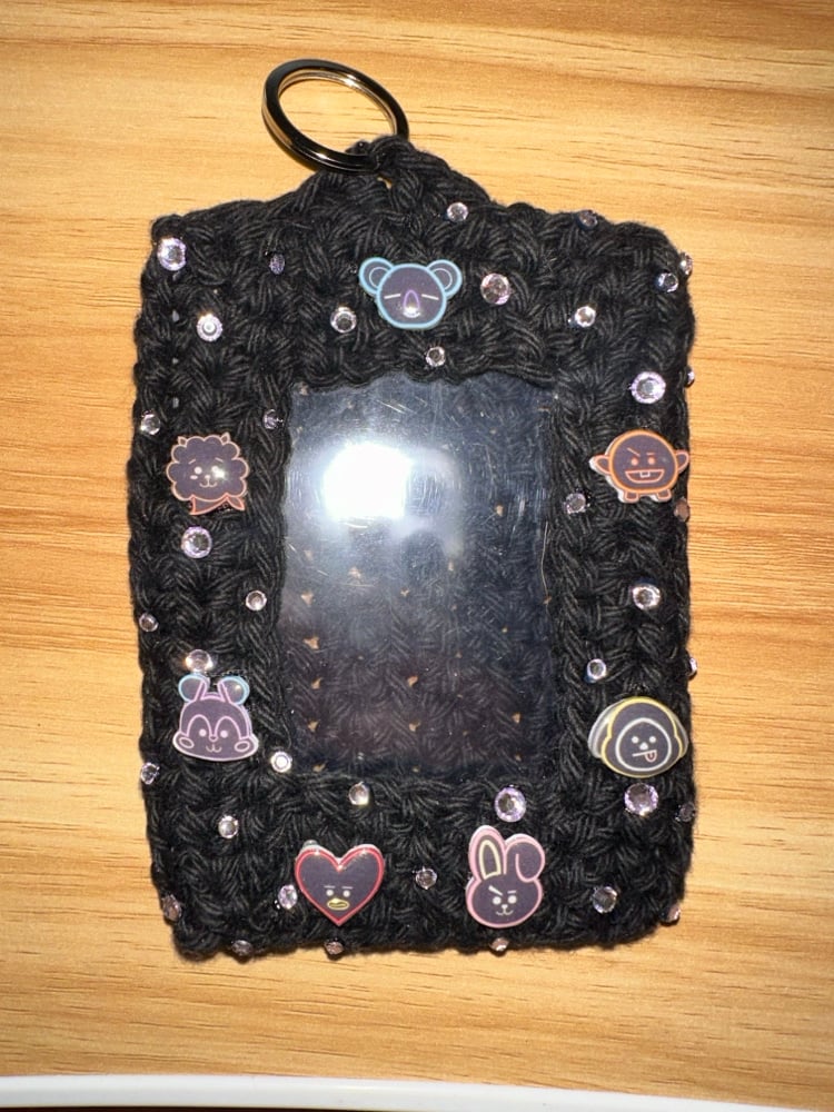 BT21 Neon Sign OT7 Photocard Holder