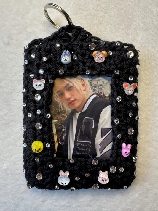 SKZOO StrayKids Fan Made Merch Photocard Holders / Handmade / Crochet / Bedazzled / Subtle Merch
